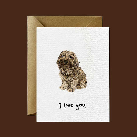 I Love You, Yorkie — Friendship and Love Greeting Card